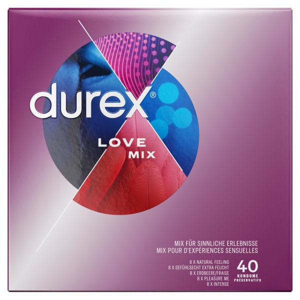 Durex Love Mix 40 Stück