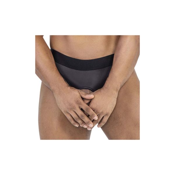 CandyMan String mit Öffnung DOLOGIS Schwarz