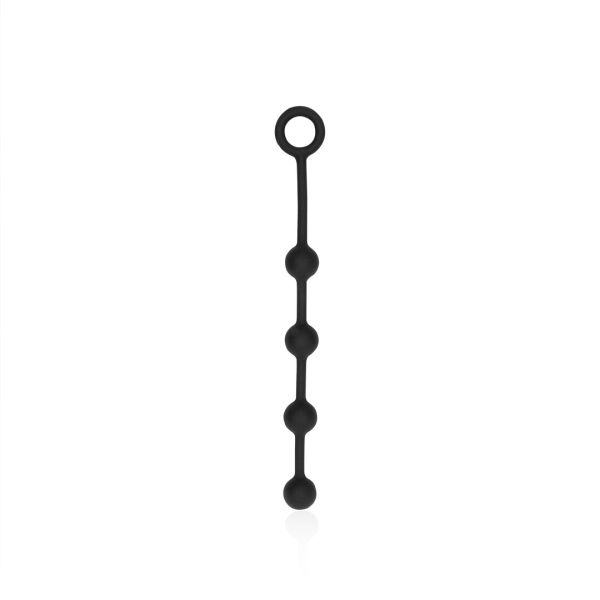 Ouch! Analkette Small mit 4 Kugeln in Schwarz 1