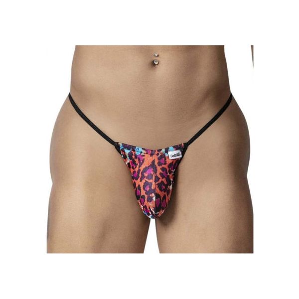 CandyMan Animos Rot-Orange Leopardenstring