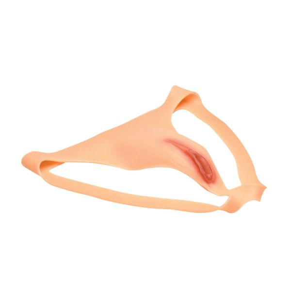 Master Series Pussy Strap Vagina Jockstrap in Hautfarben 1