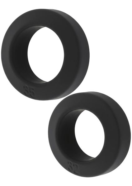 Hidden Desire Double Stackers C-Rings L – 2er Set Silikon