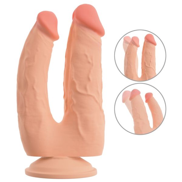 Bendable Double Penetrator Nature Skin – Flexibler Doppel Dildo