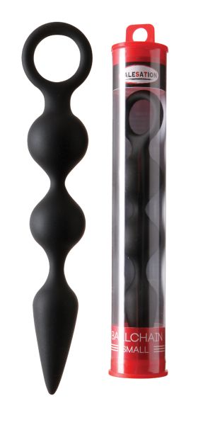 Malesation Ballchain large schwarz Analkette