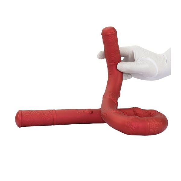 DoublePlayz Dragon Rope Doppel-Dildo rot