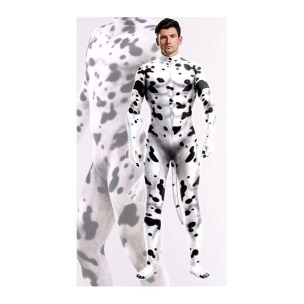 Animalorny Cosplay Dalmatiner Overall unisex