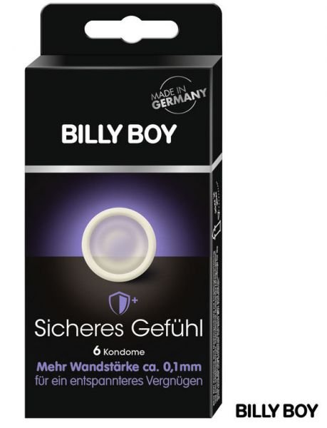 BILLY BOY Sicheres Gefühl Kondome - 6 Stück