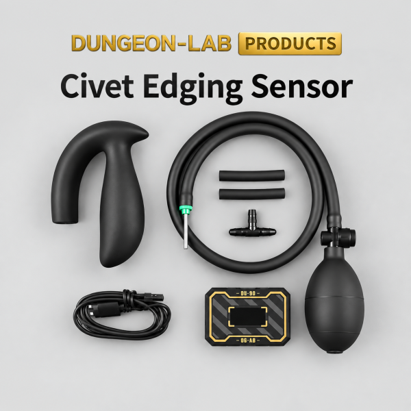 Dungeon Lab Civet Edging Set mit Plug