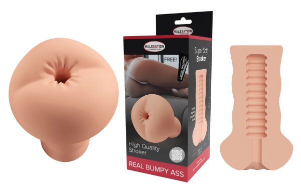 Malesation Real Bumpy Ass Stroker Masturbator in Hautfarben 1