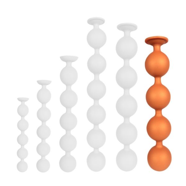 Anal Master Balls Analkugeln Bulby Butt XXXL 45 x 8.7 cm Orange