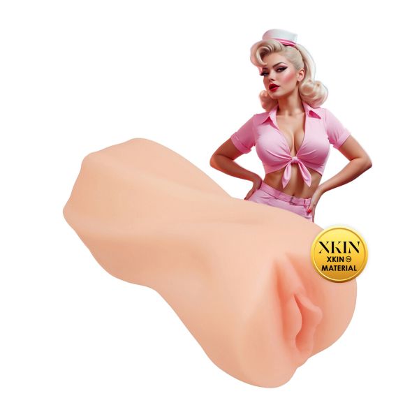Xkin Pinup Dolls Carhop Cutie Darla Smashburger mittelgroßer Masturbator in Hautfarben 1