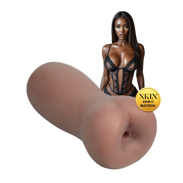 Xkin Secret Affairs Mistress Eternal Asha mittelgroßer Anal Masturbator in Braun 1