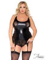 Chemise in schwarz von Andalea Chemise in schwarz von Andalea