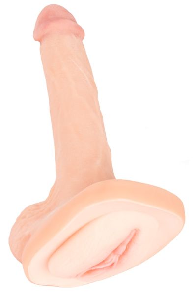 3in1 Extension Dildo & Masturbator Nature Skin – Realistisches Sex Toy