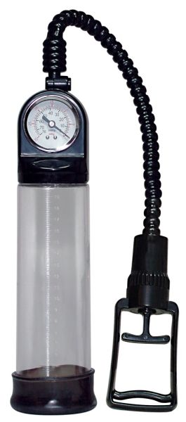 You2Toys Penis Pump Deluxe mit Manometer in Transparent und Schwarz 1