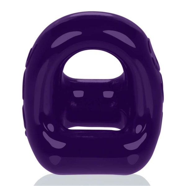 Oxballs 360 Cock Ring And Ball Sling eggplant Penis und Hodenring