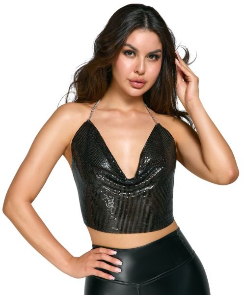 Cottelli Accessoires Metall-Top schwarz