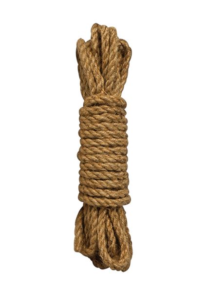 Ouch! Shibari Seil 10 m Bondageseil in Braun 1