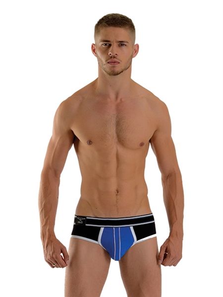 Slip URBAN Castro blau – Herren-Unterwäsche | Mister B | EAN 8718788034675