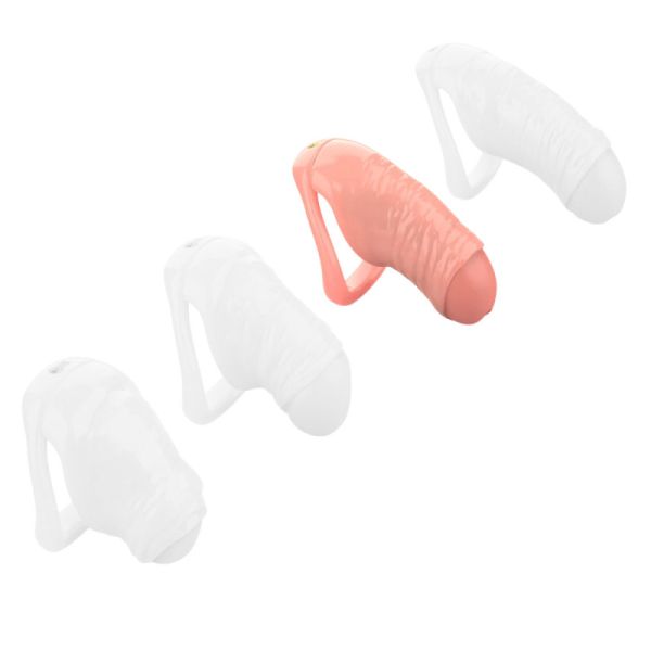 Dick Cage L Keuschheitskäfig 10,5 cm – PVC Cock Cage