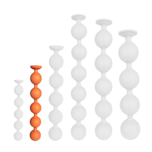 Anal Master Balls Analkugeln Bulby Butt M 30 x 4.7 cm Orange
