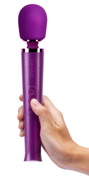 le Wand Petite Rechargeable Vibrating Massager dark cherry