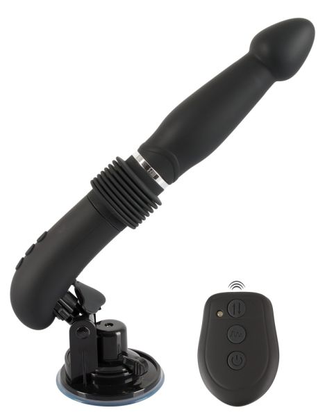 You2Toys Remote Control Machine Stoßvibrator in Schwarz und Silber 1