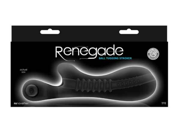 Renegade Ball Tugging Stroker – Vibrierender Masturbator für Männer 3