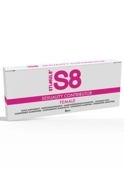 S8 Sexuality Female Tabs 8 Stück – Libido Tabletten für Frauen