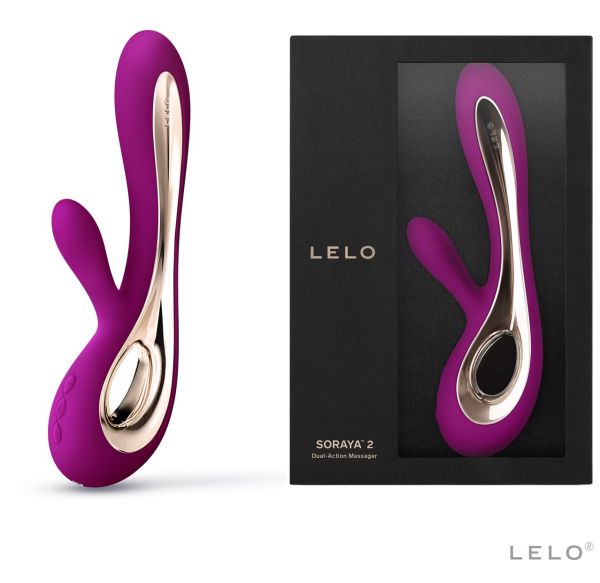 LELO Soraya 2 Deep Rose Rabbitvibrator