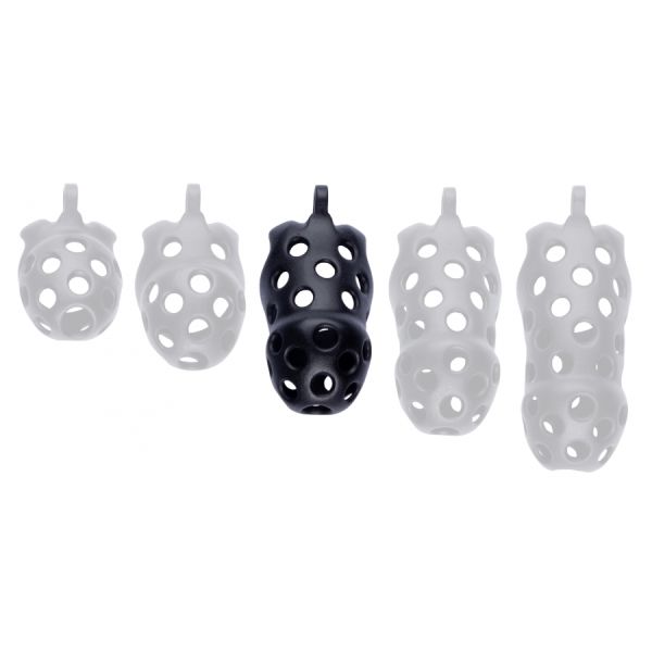CockLock Dotty Keuschheitsgürtel L 9.5 x 3.9cm Schwarz