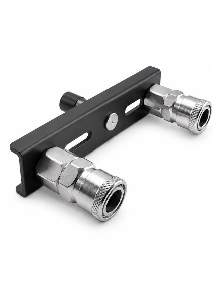 Hidden Desire Bangers Doppel Lock Adapter für Titan in Schwarz 1
