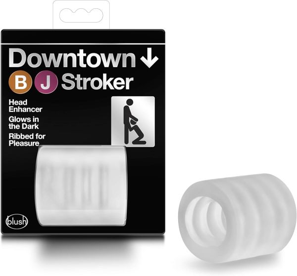 Blush X5 Masturbator Transparent Dehnbarer Mini-Stroker aus Silikon, 1,5 Zoll
