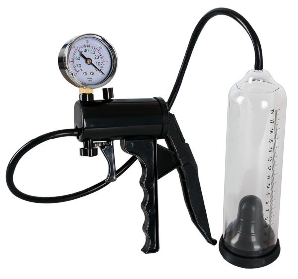 You2Toys Stiff & Strong Penispumpe in Transparent und Schwarz 1