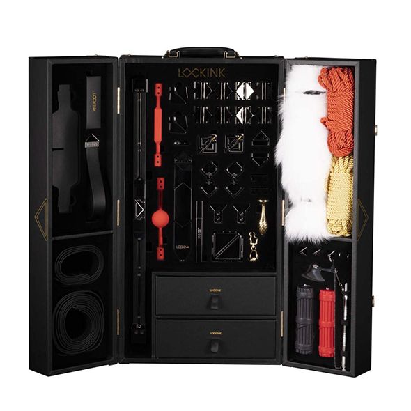 LOCKINK Alles-in-1 BDSM Set - schwarz