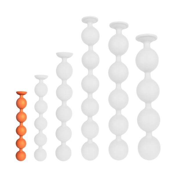 Anal Master Balls Bulby Butt S Kugeln 25 x 4cm Orange