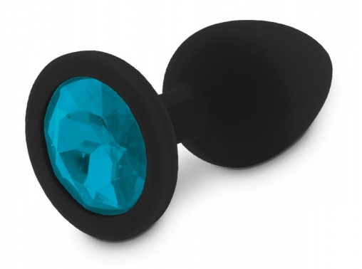 Anal Plug mit Schmuckstein – Größe S | Silikon Butt Plug