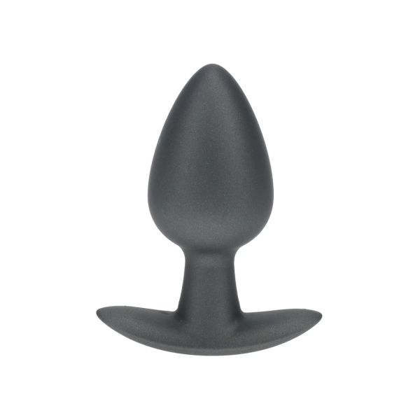OUCH! Smooth Silicone Plug Gunmetal