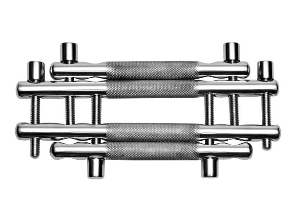 Black Label Total Silence Mundknebel aus Edelstahl