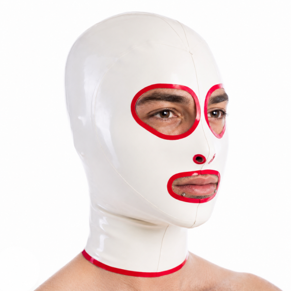 LateXcite Nurselax Latex-Haube Weiß