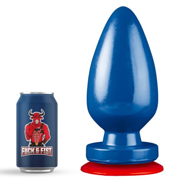 Fuck & Fist Gap Trainer Egg Analplug Blau