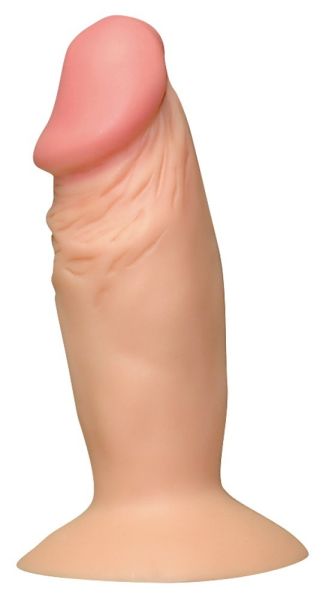 You2Toys Black & White Dildo mit Saugfuß in Hautfarben 1