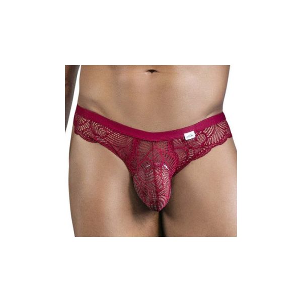 CandyMan Elynos Spitzen Slip Bordeaux