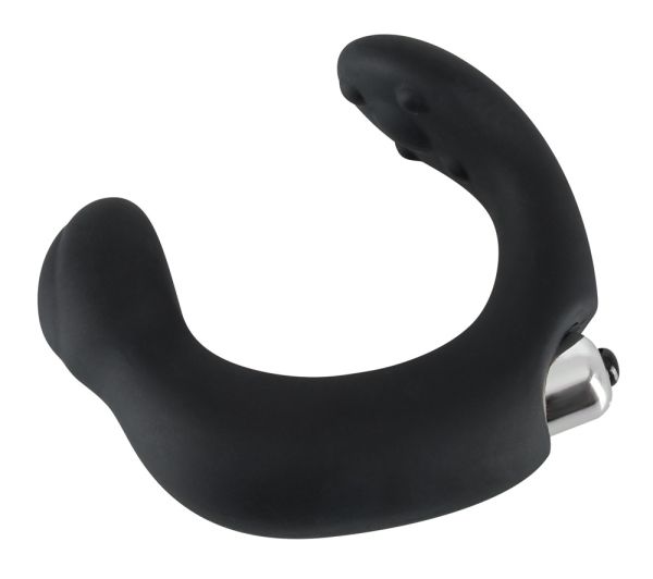 Rebel Prostate Stimulator C förmiger Prostatavibrator Schwarz