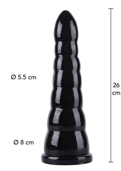 Hidden Desire Anal Cone 26 cm Analspielzeug Schwarz