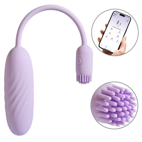 Svakom Plume Vibro-Ei mit Vibro-Bürstchen