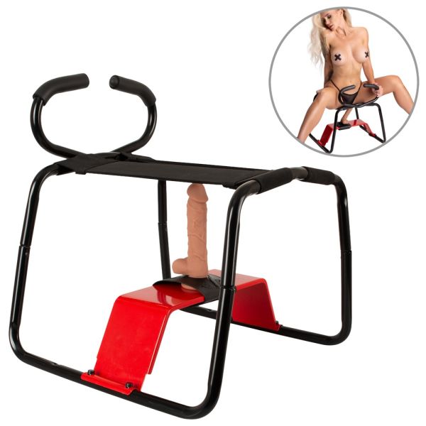 The Ultimate Sex Stool – Sexhocker mit Dildo & Halterung