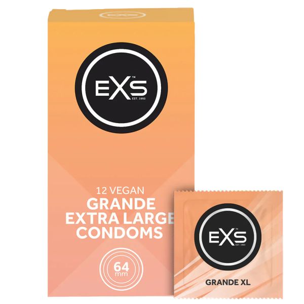 EXS Grande Kondome 64 mm – Extra große Kondome 12 Stück