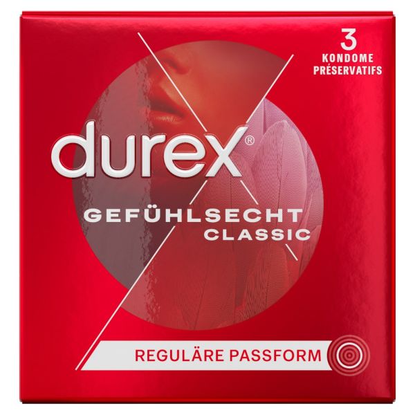 Durex Gefühlsecht Classic vers. Sizes