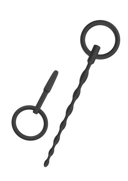 Hidden Desire Penis Plug Set Starter 2 pcs Penisdilator Schwarz